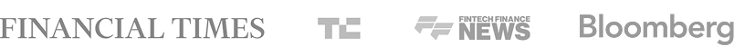 Featured in Financial Times, TechCrunch, Fintech Finance News and Bloomberg
